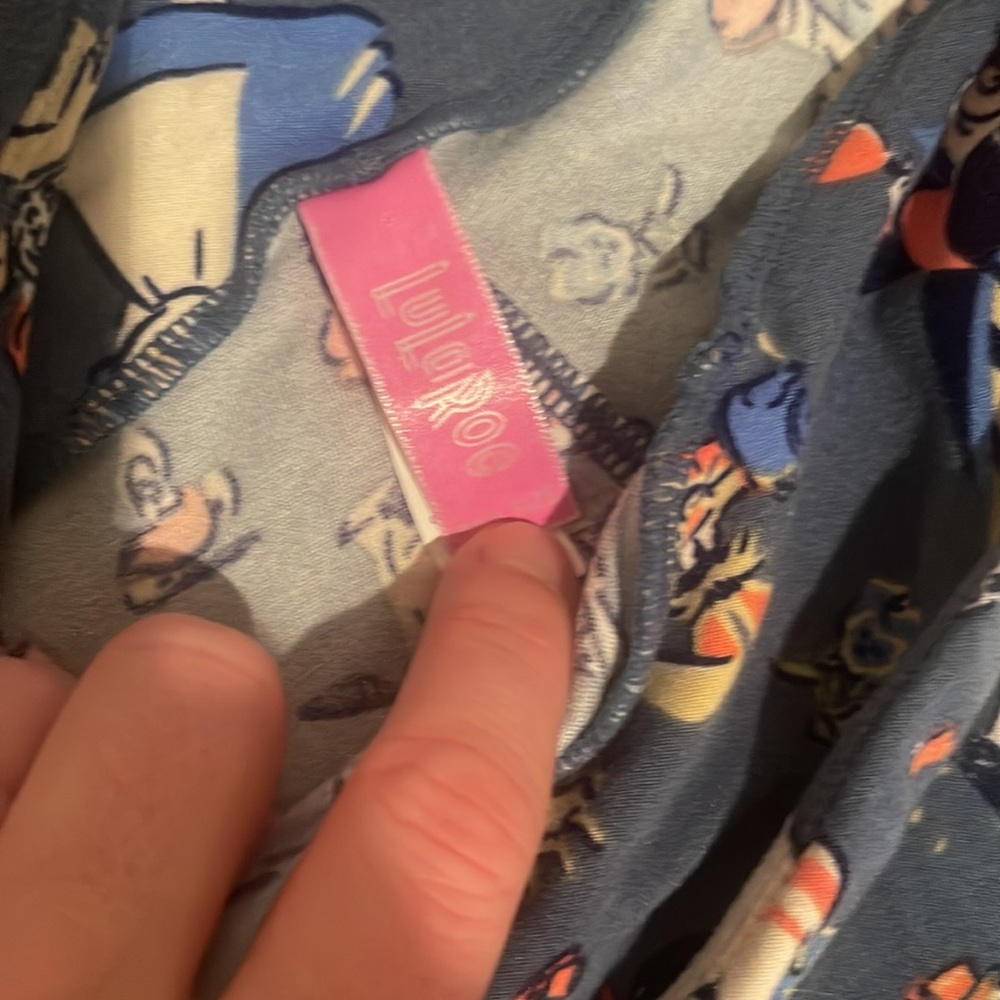 Alice in Wonderland LulaRoe Leggings - Picture 3 of 5